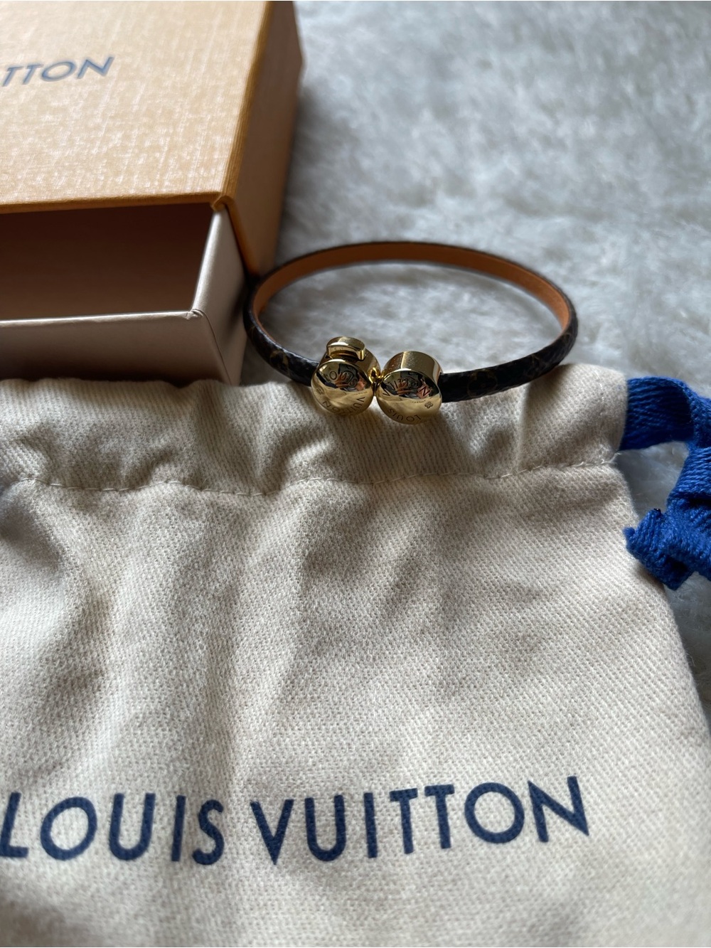 Louis Vuitton Monogram Bracelet - Picture 2 of 8